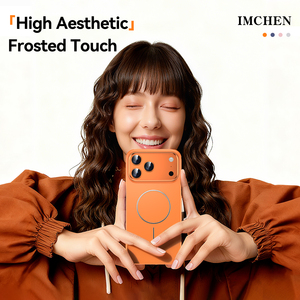 Étui de téléphone ultra-fin à dissipation thermique, à aspiration magnétique, avec coussin d'air, protection anti-chute pour <span class=keywords><strong>Iphine</strong></span> 17 - Product Image 6