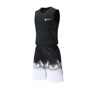 Ropa de entrenamiento, uniforme de baloncesto transpirable, uniforme de baloncesto con nombre de equipo personalizado más vendido - Product Image 3