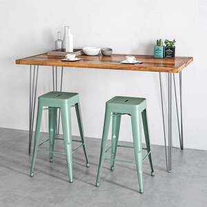 OEM.ODM Vietnam Hairpin <b>Table</b> <b>Legs</b> 34" Set of 4 Desk <b>Legs</b> 880lb Load Furniture <b>Legs</b> for DIY Dining Desk EDPTBL018 - Product Image 2