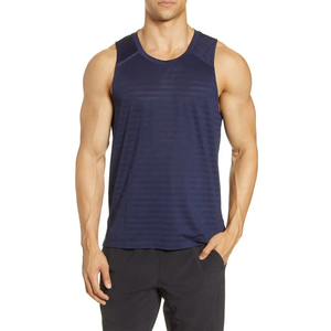 Gym Fitness Loose Fit Men's Tank Tops U-Neck Racerback Plain Dyed Singlets Workout Bodybuilding Training Wear <b>Stringer</b> <b>Vests</b> Men - Product Image 2