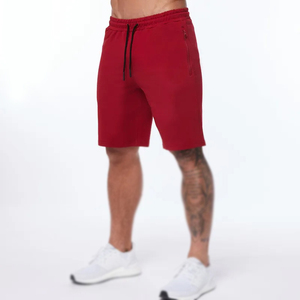 Pantalones Cortos Deportivos para Hombre, Talla Grande, Cintura Alta, Cierre de Cremallera, Mezcla de Poliéster/Algodón, Impermeables, de Secado Rápido, Transpirables, Casuales, para Fitness y Entrenamiento - Product Image 4