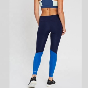 Leggings de sport pour femmes à taille haute, longueur genou, respirants, en spandex/polyester, avec poches latérales pour le yoga, l'entraînement et la course à pied - Product Image 6