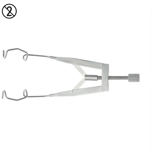 Spéculum oculaire Leibinger à usage unique, boîte de 10, instrument chirurgical ophtalmique, rétracteur de paupière en acier inoxydable pour les yeux - Product Image 1