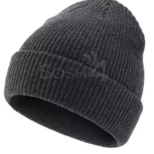 High Quality Top Selling 100% <b>Wool</b> Daily Soft Jacquard Unisex Adult <b>Beanie</b> Hats Durable Material Customized Your Own <b>Beanies</b> - Product Image 1