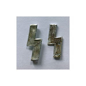 บริการงานภูมิประเทศสำหรับตราสัญลักษณ์ปกเสื้อแบบทางการ ปลอกคอเครื่องแบบ ปลอกคอเครื่องแบบสีน้ำเงิน - Product Image 1