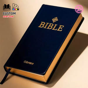 Bible chrétienne anglaise personnalisée, reliure parfaite, couverture rigide, version King James, impression sur papier offset - Product Image 2