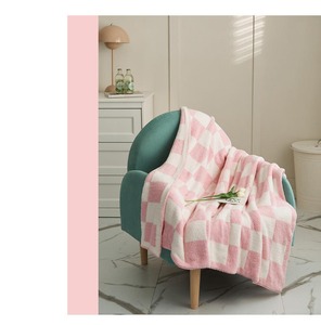 Couverture de lit classique, confortable, unie, portable, pour toutes les saisons, tissage supérieur, légère comme une plume, douce, 100% coton - Product Image 3
