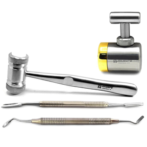 Instrumentos para injerto óseo dental, triturador de hueso para implantes, martillo, pinza para hueso, fórceps - Product Image 1