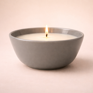 Vela de Cerámica Sunset Glow con Triple Mecha, Larga Duración, Acabado Mate Suave, Base Elevada, Decoración de Lujo para el Hogar, Opción de Regalo - Product Image 6