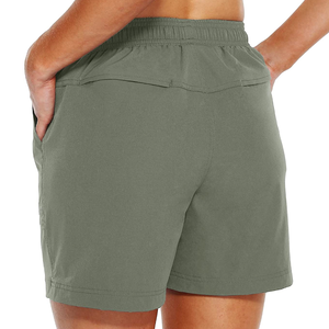 กางเกงขาสั้นผ้าฝ้ายนุ่มสบายสำหรับผู้หญิง มีเชือกผูกเอว สไตล์ลำลอง เหมาะสำหรับฤดูร้อน น้ำหนักเบา เรียบง่าย สวมใส่สบาย - Product Image 5