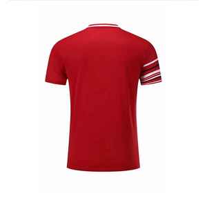 Ensemble de tenue de tennis pour homme, couleur personnalisée, chemise à manches courtes, short élastique, 100% polyester, séchage rapide, protection UV, logo personnalisé - Product Image 3