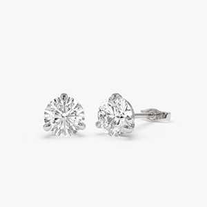 กระดุมเพชรเม็ดกลมสำหรับตั้งมาร์ตินี่แบบ14K 1.0 4.0cts - Product Image 3