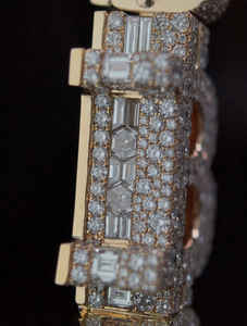 Pendentifs vintage IGI/GIA en diamant cultivé en laboratoire 10k, taille brillant rond et taille émeraude, unisexe, pour bijoux de style hip-hop et rap - Product Image 4