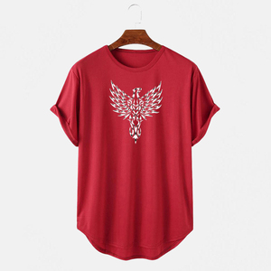 Camisetas de Hombre, Nuevo Diseño, Talla Grande, Personalizadas, 100% Algodón, Corte Holgado, Manga Corta, Secado Rápido, Transpirables, Cuello Redondo, Tejido Jersey de Alta Calidad - Product Image 3