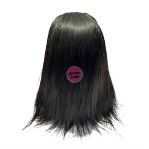 Perruques Lace Front en Cheveux Humains Remy Indiens Lisses Naturels avec Dentelle Transparente Sans Colle Densité 180% - Product Image 4