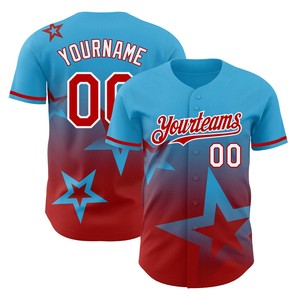 Uniformes de Béisbol Personalizados de la Mejor Calidad, Unisex, Últimos Diseños Impresos, 100% Poliéster, Ligeros, Transpirables y que Absorben la Humedad - Product Image 2