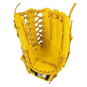 Gant de baseball en cuir de vachette à faible MOQ, gants de fielding confortables pour le baseball et le softball, gants de gardien de baseball - Product Image 4