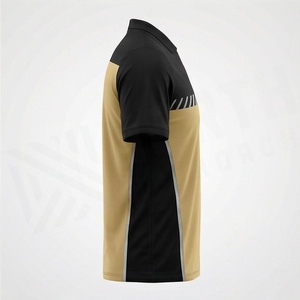 เสื้อยืดคอวีผู้ชายแบบสั่งทำ เสื้อกอล์ฟผ้าฝ้าย เสื้อโปโลยูนิเซ็กซ์ เสื้อยืดลำลองพิมพ์ลาย เสื้อผ้ากีฬา สีสันตามสั่ง - Product Image 3