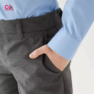 Customized High Quality Primary School Children's Uniforms Unisex 3 Pieces <b>Set</b> Suit <b>Sweater</b> Vest Shirt Pant 100% Polyester - Product Image 5
