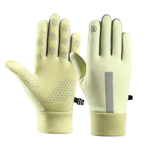 ถุงมือฤดูหนาว ถุงมือขี่ม้าหน้าหนาว หนา กันลม หน้าจอสัมผัสได้ อุ่น ถุงมือสกี คุณภาพสูง กันลื่น ถุงมือขี่ม้า - Product Image 1