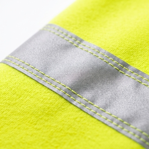 Sudadera con Capucha Reflectante de Alta Visibilidad UMIRX, Chaqueta de Seguridad Impermeable con Cierre y Bolsillos para Hombre, Ropa Casual de Invierno - Product Image 3
