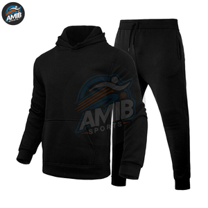 Survêtements décontractés pour hommes à capuche, respirants, de haute qualité, fabriqués au Pakistan, avec logo personnalisé, vente en gros, prix abordable, best-seller, unis - Product Image 3