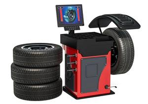 Machine d'alignement de roues de voiture de haute précision très demandée pour une calibration précise des roues et des suspensions des véhicules, disponible à la vente - Product Image 3