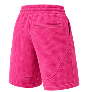 <b>Mens</b> Waffle Knit <b>Shorts</b> Custom Design Summer Casual <b>Shorts</b> Elastic Waist Drawstring Lightweight Gym Fitness Training <b>Lounge</b> Wear - Product Image 5