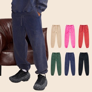 Pantalon de jogging WINRO SPORTS en molleton 100 % coton à séchage rapide, coupe droite, avec cordon de serrage, personnalisable avec logo, pour homme - Product Image 1