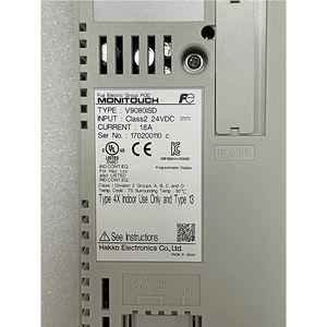 <span class=keywords><strong>HMI</strong></span> V9080ISD <span class=keywords><strong>HAKKO</strong></span>日本製タッチスクリーンパネル電気機器用 - Product Image 6