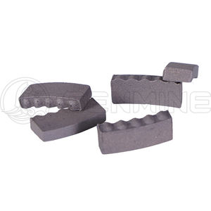 Çatı noktalı elmas çekirdek matkap ucu segment yeniden devrilme segmentleri güçlendirilmiş beton için elmas taç - Product Image 1