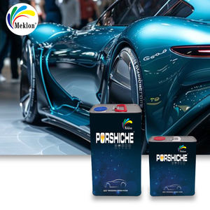 1K Kit di rivestimento automatico bianco Basecoats vernice trasparente acrilica con rivestimento superiore a base di solvente per Auto vernice <span class=keywords><strong>Refinish</strong></span> per Auto - Product Image 1
