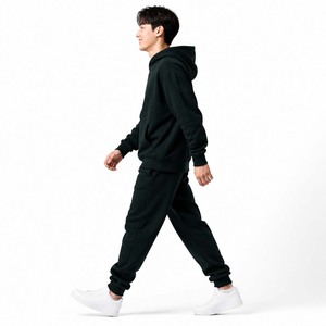 Sudadera con Capucha Unisex OEM, Corte Holgado, Tejido Grueso y Transpirable, Felpa de Algodón 480 GSM, Impresión Serigrafiada, Ropa de Invierno - Product Image 2