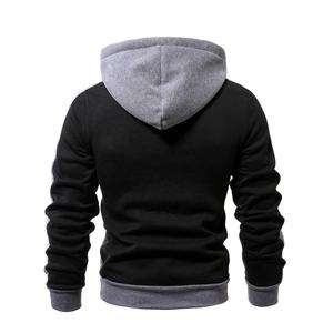 OEM/ODM-sudaderas con capucha para hombre, Jersey masculino de gran tamaño, 100% algodón, liso, en blanco, informal, Vintage - Product Image 2