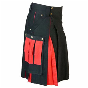 Vente en gros de kilts écossais traditionnels de haute qualité, personnalisés en acier inoxydable pour hommes et femmes, jupes tartan des Highlands - Product Image 3