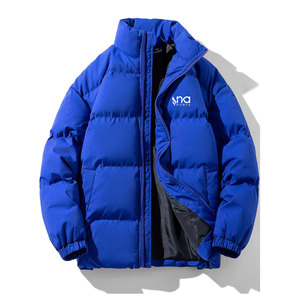 Veste d'hiver matelassée personnalisée à fermeture éclair, en stock, pour homme, en vente en ligne - Product Image 1