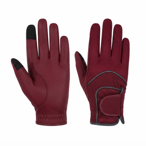 Gants d'équitation professionnels pour hommes et femmes, respirants, légers, pour l'entraînement et la compétition équestre, avec paume antidérapante. - Product Image 4