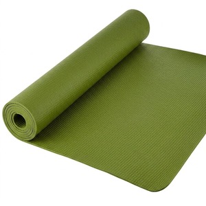 Tapis de yoga vert rectangulaire TPE 6 mm antidérapant usage universel - Product Image 5
