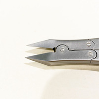 Coupe-ongles professionnel à double action, mâchoire de 15 mm, lame pointue en acier inoxydable, durable, pour ongles épais, outil pour les ongles des doigts
