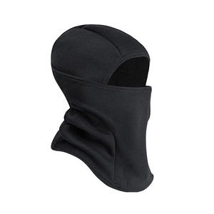 Cagoule polaire grise intégrale avec cache-cou pour le ski, le cyclisme et la randonnée en extérieur - Product Image 4
