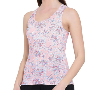 Nouveau style tendance 2026 – Débardeurs femme en coton léger, couleur unie, personnalisables avec logo, fabriqués au Pakistan - Product Image 4