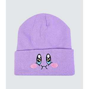 Purple <b>Satin</b> <b>Lined</b> Kirby <b>Beanie</b> Fashion Hairband Accessory - Product Image 4