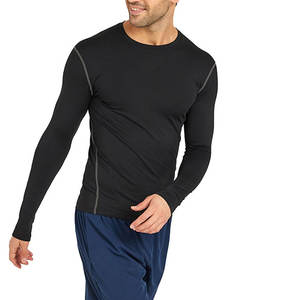 Men Baseball Compression Base Layer Shirt Breathable Stretch Gym Sportswear Youth Baseball Compression <b>Undershirt</b> <b>Long</b> <b>Sleeve</b> - Product Image 1