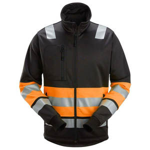 Chaqueta de seguridad reflectante de alta visibilidad, impermeable y de softshell para invierno, ropa de trabajo de alta visibilidad para la seguridad de los trabajadores. - Product Image 2