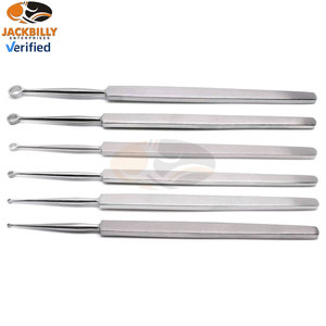 ชุดเครื่องมือขูดผิวหนังแบบแมนนวล JACKBILLY คุณภาพสูง 6 ชิ้น ขนาด 1 มม.-6 มม. ผลิตจากสแตนเลสสตีล ได้รับการรับรองมาตรฐาน CE สำหรับใช้ในโรงพยาบาล - Product Image 3