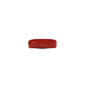 Natural Red Coral Cabochon 7.2 Carat Loose Gemstone for Fine Jewelry - Product Image 3