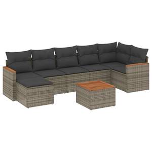 Dark Grey Garden <b>Sofa</b> <b>Set</b> - Product Image 2