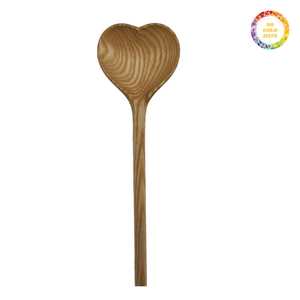 ช้อนไม้ทนทานสำหรับใช้ในครัวสำหรับผสม ตี และเสิร์ฟ - Product Image 2