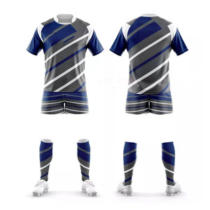 Nouvelle tenue de rugby respirante entièrement sublimée, 100% polyester, vêtements de sport, design professionnel, tailles personnalisables disponibles - Product Image 1