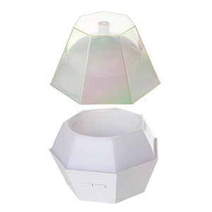 Aromatherapy Cool Mist <b>Essential</b> <b>Oil</b> <b>Diffuser</b> Iridescent 300ml USB Tabletop - Product Image 6